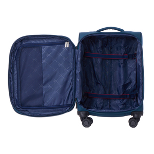 Custom Aluminum <strong>Trolley</strong> 20" 24" 28" Fabric Soft Lightweight Travel Luggage Bag Cabin Suitcase - Product Image 6
