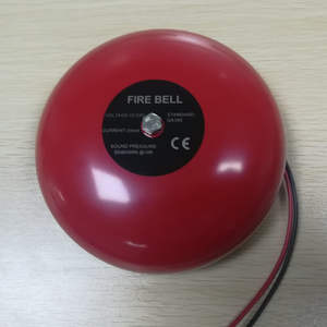 Cloche d'alarme incendie 24V Cloche en aluminium de <span class=keywords><strong>6</strong></span>/8 pouces pour accessoire de système d'alarme incendie conventionnel pour vente en gros du fabricant - Product Image 4