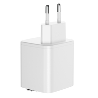 Chargeur mural GaN 65W PD 3.0 QC2.0, charge rapide, câble rétractable pour ordinateur portable, double port Type C, prise EU, adaptateur de voyage