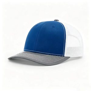 หมวกแก๊ปแบบ Snapback ปรับได้ รุ่นคลาสสิคสำหรับคนขับรถบรรทุก ขายส่ง OEM  แบบตาข่ายด้านหลัง สไตล์สปอร์ต ลำลอง ป้องกันแสงแดด - Product Image 3