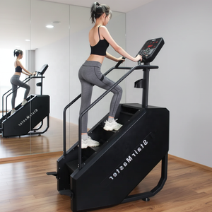 Appareil de <span class=keywords><strong>fitness</strong></span> aérobie en acier de luxe, <span class=keywords><strong>machine</strong></span> à monter les escaliers intelligente électrique, usage commercial - Product Image 1