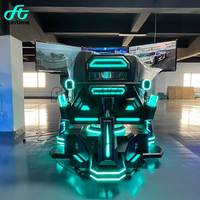 Dropshipping 4D 6D Motion Entertainment Simulateur de conduite de voiture à triple écran VR MR 3 Machine de jeu de course à trois écrans