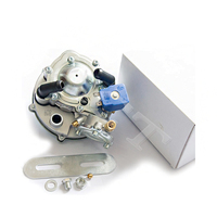 Riduttore GPL ACT Autogas AT07 con valvola solenoide integrata e filtro per sistema miscelatore a punto singolo