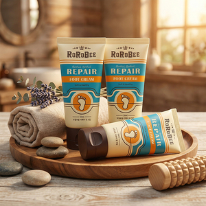 Crème réparatrice pour les pieds ROROBEE Bodul Bodul, hydratant pour les talons, crème de soin des pieds, crème exfoliante et adoucissante pour un usage quotidien - Product Image 3