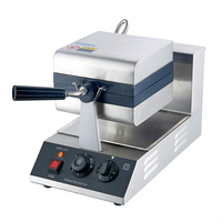 Prix usine Gaufrier Gâteau Machine De Cuisson Mini Gaufrier Belge Rond Utiliser La Source D'alimentation Électrique
