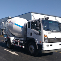HAMAC 3m3 4m3 6m3 8m3 10m3 camion à béton mobile à vendre camion d'hormone mélangeur à béton de transit camion mélangeur