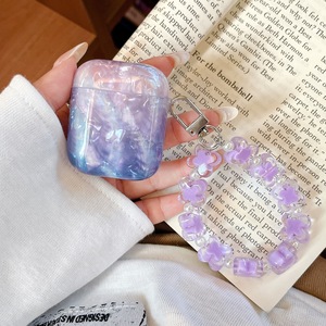 เคสหูฟังมุกหรูหราสำหรับ <span class=keywords><strong>Airpods</strong></span> <span class=keywords><strong>Pro</strong></span> 3 เคสสำหรับ <span class=keywords><strong>AirPods</strong></span> 4 3 2 เคสสำหรับ <span class=keywords><strong>Airpods</strong></span> Pro2 พร้อมพวงกุญแจ กล่องใส่หูฟัง - Product Image 3