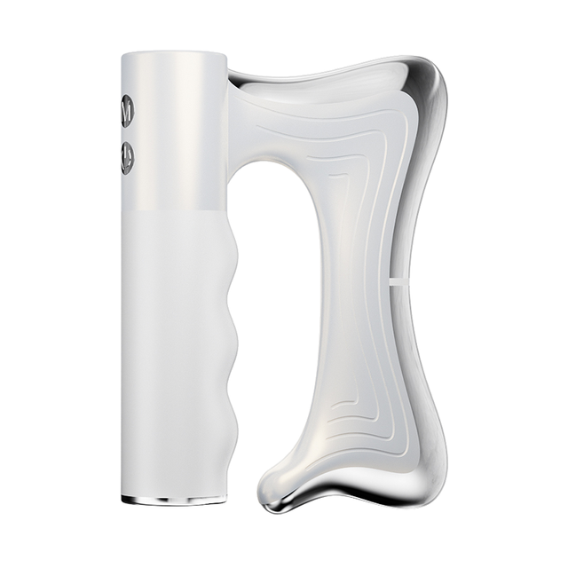 New Electric Heating Fascia Knife & Micro-Current Scraping Vibrating Body Muscle Relaxation Massager Blade Tool