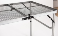 Grill Table de camping Table de pique-nique pliante extérieure-Portable Compact et pliable Rangement facile-Pique-nique Jardin Patio Salle à manger BBQ
