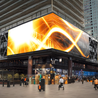 Écran vidéo LED transparent P3.9-7.8, mur vidéo LED transparent, écran de fenêtre en verre LED transparent avec installation suspendue pour utilisation multimédia
