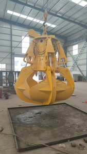 Điện quay thủy lực lấy máy xúc phế liệu kim loại scraper điều kiện mới xây dựng trang trại có động cơ động cơ bơm - Product Image 6