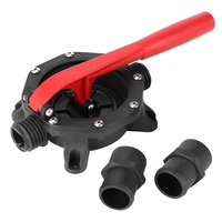 [États-Unis en stock] pompe à main à diaphragme avec poignée en plastique petite pompe de type poussoir à manivelle pour fournitures marines d'aspiration