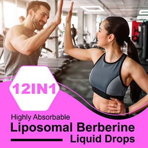 Tintura Líquida de Berberina Liposomal de Marca Privada 12 en 1, Suplemento para Apoyar el Metabolismo, el Colesterol y la Presión Arterial - Product Image 3