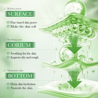 SADOER Green Tomato VC Pore Care, ensemble de soins de la peau 6 pièces, contrôle du sébum, kit pour peau lisse, formule hydratante douce pour le visage gras, usage quotidien