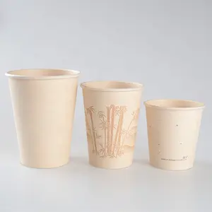 לוגו מודפס takeaway חד פעמי כפול קיר נייר כוס לחם קפה משקאות עם מכסים