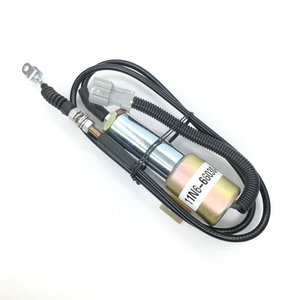 โซลินอยด์วาล์วปิดเครื่องยนต์ฮุนได รุ่น 11V6-6330 สำหรับรถขุด R215-9 - Product Image 1