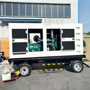 20 кВт, 50 кВт, портативная генераторная установка, тип прицепа, бесшумная Мобильная дизельная система водяного охлаждения 30 кВт, 40 кВт, 50 кВт, 50/60 Гц, частота 48 В - Product Image 4