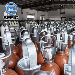 Nhà Máy Bán bơm lại 10m3 50L 200bar thép liền mạch Xi lanh khí Helium Xi lanh khí với van - Product Image 6