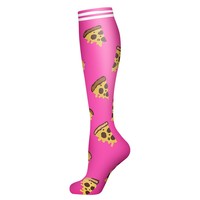 Fitness professionnel respirant Calcetines Animal Fruit dessin animé coloré Nylon longues chaussettes course sport Compression hommes chaussettes