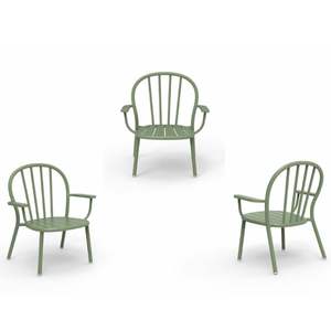 Meubles extérieurs en aluminium de chaise longue en métal de style européen simple pour la vente en gros - Product Image 2