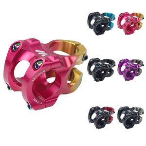 Manillar Colorido <span class=keywords><strong>para</strong></span> Bicicleta de Montaña, Elevador Corto de 31,8 mm y 0 Grados, Aleación de Aluminio <span class=keywords><strong>para</strong></span> Bicicleta WAKE - Product Image 2