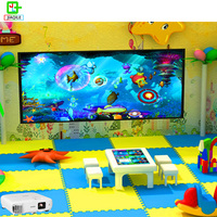 Table tactile interactive multipersonnes Leplay avec projecteur de diapositives et projection murale magique pour enfants et adultes 2.23x6m 1024x768