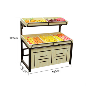 Metal para frutas y verduras, estante de personalizar pantalla para tiendas minoristas, estantes para tiendas - Product Image 1