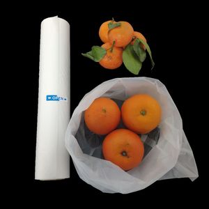 Supermarket Shopping Food <b>Packaging</b> <b>Bags</b> on Roll Clear Plastic Rolling <b>Bag</b> - Product Image 5