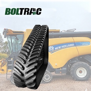 91819895 47676687 Positive Drive Axial Flow Combine Harvester Rubber Tracks for New Holland Case Ih Cr <strong>Cx</strong> - Product Image 2