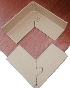 High Quality V-Shaped <b>Corner</b> <b>Protector</b> Edgeboard Kraft Paper Cardboard with Fancy Offset Coated Art Paper for Label Use - Product Image 2