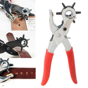 Multi Functional Aligner Sheet Metal Hole Belt Hole Puncher Revolving Punch Plier - Product Image 4