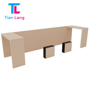 10*10 pieds stand 3*2.5 mètres affichage mur debout cadre LED publicité boîte à lumière SEG exposition double face boîte à lumière - Product Image 2