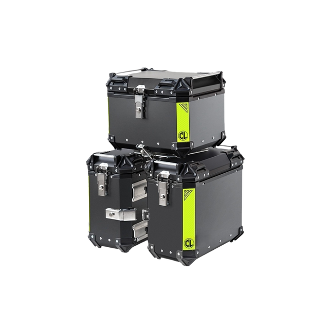 Best 129L Aluminum Alloy Motorcycle Side Box Pannier with Quick-Release Universal Mounting for Easy Removal Lifetime Warranty