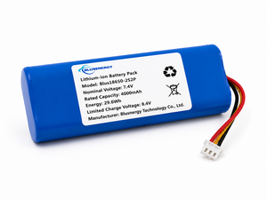 29.6Wh ก้อนแบตเตอรี่ลิเธียมไอออนแบบชาร์จไฟได้18650-2S2P 7.4V 4000mAh พร้อมระบบป้องกัน BMS สามารถปรับแต่งขั้วต่อได้ - Product Image 3