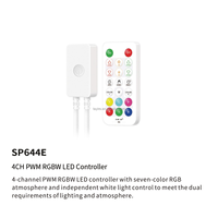 Contrôleur LED Mini RGB RGBW DC5V-24V SPI PWM APP BT Dimmer SP643E SP648E Télécommande RF 3CH 4CH pour Bande LED