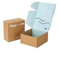 Boîtes cadeaux en papier kraft ondulé personnalisées pour robes
