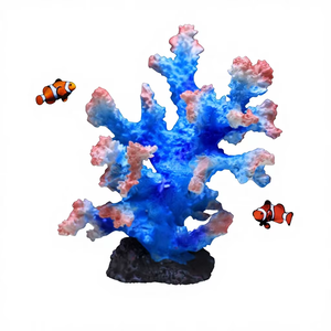 Kunstmatige koralen milieuvriendelijk plastic <span class=keywords><strong>aquarium</strong></span> koraalrif decoratie visbak accessoires landschapsontwerp woonkamer modern - Product Image 4