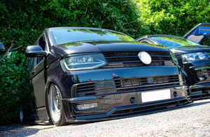 Kit carrosserie KSEEK, lèvre de pare-chocs avant pour VOLKSWAGEN VW T6 <span class=keywords><strong>SPORTLINE</strong></span> - Product Image 2