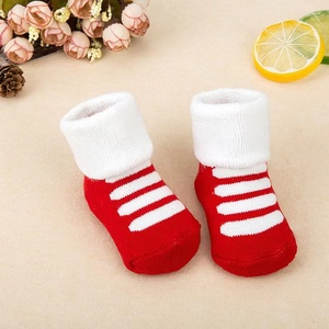 <span class=keywords><strong>Chaussettes</strong></span> en coton blanc pour bébé, bas personnalisés, bon marché, vente en gros, nouveau Design, qualité supérieure, chinois - Product Image 2