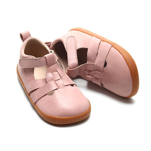 Sandales d'été confortables unisexes pour enfants Chaussures en cuir respirantes - Product Image 3