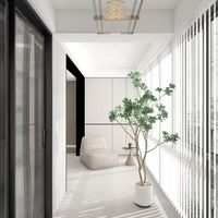 Wallpaper Gulungan Hutan Nordik Minimalis Modern, Latar Belakang Hewan Rusa Lukisan Tangan untuk Panel Dinding Sofa TV