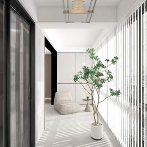 Rotoli <span class=keywords><strong>di</strong></span> Carta da Parati Moderna Minimalista Nordica con Foresta e Alci Dipinti a Mano, Sfondo Animale per Pannelli Murali TV e Divano - Product Image 3