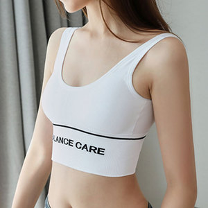 Gym <span class=keywords><strong>Fitness</strong></span> abbigliamento sportivo femminile morbido elasticizzato in Nylon Spandex donne che corrono allenamento Yoga Crop top Push up imbottito reggiseno sportivo - Product Image 1