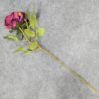 Nouvelles roses artificielles aux couleurs d'automne pour la décoration de la maison, mariage, Saint-Valentin, Halloween, bouquet