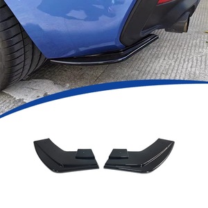 Clapets d'angle arrière BMW en ABS noir brillant, style sport, pare-vent pour F20 Série 1 2015-2019 - Product Image 1