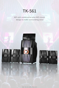 Altavoces estéreo de nuevo diseño, dispositivos pequeños, productos novedosos 2,1 para cine en casa - Product Image 3