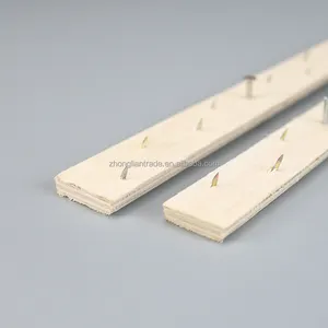 Karpet Tack strip 7/8 "/ 1" lebar, 4/5 kaki panjang kuku kayu beton lantai menggunakan karpet Gripper batang lantai