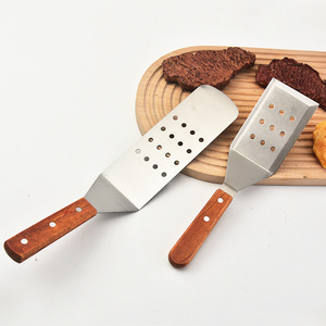 ชุดไม้พายสแตนเลสสำหรับทำอาหารทอดสเต็กอุปกรณ์ในครัวที่ปลอดภัย - Product Image 4