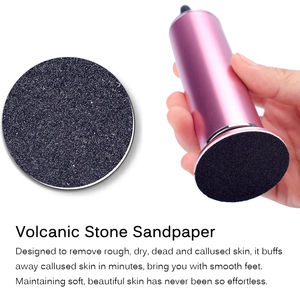 Lime à pieds en papier de verre de remplacement, réglable, noire, avec papier de verre interchangeable, <span class=keywords><strong>prix</strong></span> abordable, pour éliminer les callosités des pieds - Product Image 3