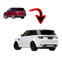 Pour 2022 Land Rover pour Range Rover SVR Kit d'apparence avec mise à niveau du Kit de porte pour 2008-2012 pour Land Rover pour Range Rover Sport